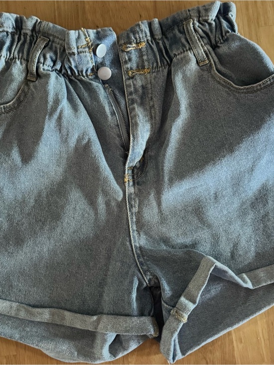 Love Tree Pants - Love Tree Denim Shorts in Light Blue